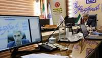 نشست ویدیوکنفرانسی دانشجویان دانشگاه علوم پزشکی استان سمنان با دکتر دانائی رئیس دانشگاه 
